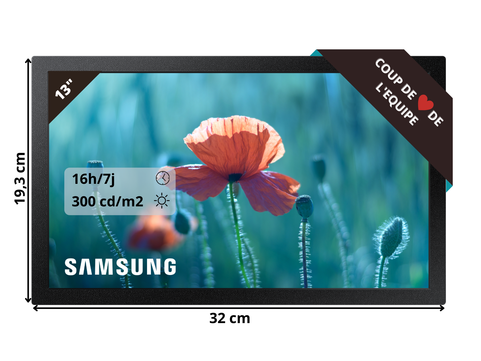 Samsung QB13R - Affichage dynamique