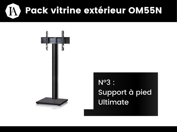 Pack Vitrine Extérieur 55"